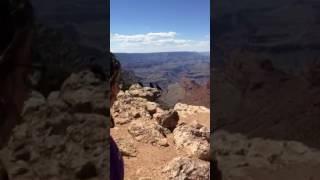 First view of The Grand Canyon