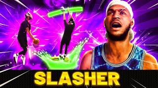 I took MY SLASHER BUILD to the 1v1 Court on 2K21 CURRENT GEN and shut down the stage...