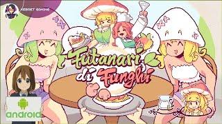 Working At The Mushroom Cafe, Futanari di Funghi (Android Game Play)