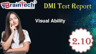 2 10 Visual Ability I DMIT TEST I DMIT Report Counseling