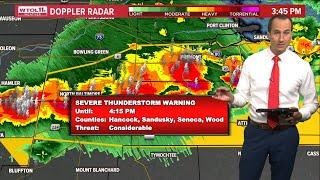 LIVE UPDATE: Tornado warning issued for portion of viewing area