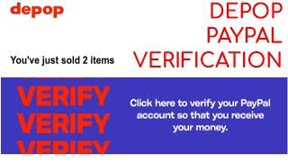 Troubleshooting Depop's PayPal Verification Issue | Depop Beginner Seller's Guide #1.5