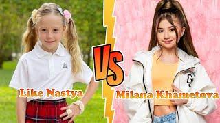 Milana Khametova VS Like Nastya Transformation  New Stars From Baby To 2023