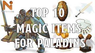 Top 10 D&D 5e Paladin Magic Items  | Nerd Immersion