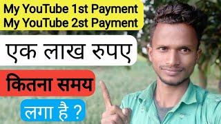 First Payment From YouTube l YouTube First Payment l First Payment l My First Payment by Youtube