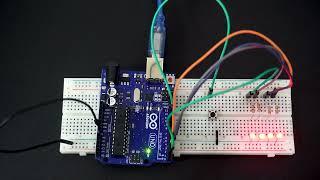 button click and LED Blinking Patterns using Arduino UNO | #arduino #arduinoproject #esp32 #esp8266