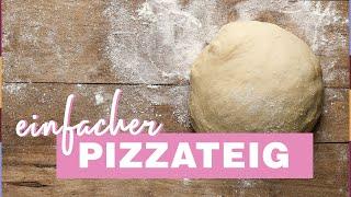 Pizzateig, super einfach und schnell selbst gemacht!