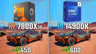 RYZEN 7 7800X3D vs INTEL i9-14900K | Test in 6 Games