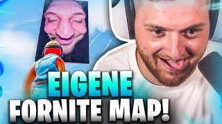 JUNGE wird DAS GEIL! - EIGENE FORTNITE Only Up MAP bauen! | 30.000€ für einen VW GOLF?