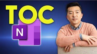 OneNote: Create Table of Contents (TOC) - featuring Onetastic