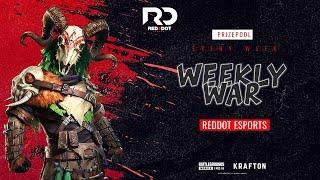 BGMI |WEEKLY WAR  | SEMI ROUND 2 | LIGHTFORCE ESPORTS | REDDOT ESPORTS