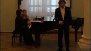 J.Brahms,  Verzagen (by Lemke).  Anton Varentsov (baritone).