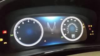 Hyundai Equus Ultimate, 100% digital gauge cluster