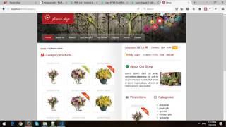 Building Flower Shop Website Template with Angular 6