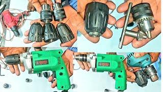 Screwdriver  Drill Machine Chuck Change , Key Chuck - Key less Use details video