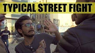 Typical Street Fight | Funny Video | Maansals