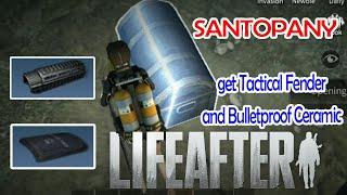 Lifeafter | How to get Tactical Fender And Bulletproof Ceramic In Santopany | Underwater Chest