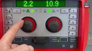 Fronius 270I Front Panel  Instruction