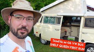 TAMIYA M-06 VW BUS shelf queen FIRST RUN is at BUSFUSION - Netcruzer RC