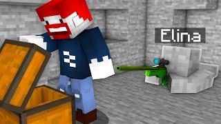 BENX NOOB vs. ELINA SNIPER! - Minecraft