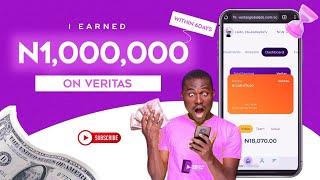 VERITAS - How I Earn N1,000,000 Watching Video Ads on Veritas within 6Days  #veritas #ebukamediatv