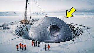 Scientists have discovered an unidentified object in the ice of Greenland.