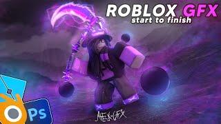 How to make a Roblox GFX from start to finish