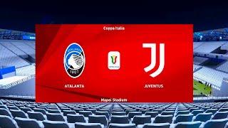 Atalanta vs Juventus | Mapei Stadium | 2021 Coppa Italia Final | PES 2021