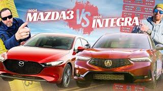 Mazda 3 vs Integra: Comparison,  Fuel Cost Audit,  31 Calculations I Made So You Wouldn't Have to!