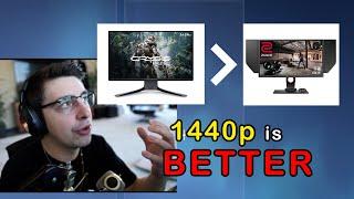 Shroud on Why 1440p is Better than 1080p in Valorant and Csgo