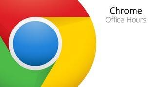 Chrome Apps Office Hours - the WebView Control