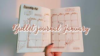 KHỞI ĐỘNG NĂM MỚI 2020 VỚI BULLET JOURNAL THÁNG 1 | Bullet journal january | Sunhuyn