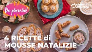 4 RICETTE di MOUSSE NATALIZIE da PROVARE!