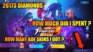 How Much Did i spend in KOF BINGO Event 26173 Diamonds For KOF EVENT | MLBB