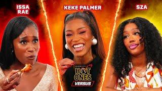 Keke Palmer vs. SZA vs. Issa Rae | Hot Ones Versus