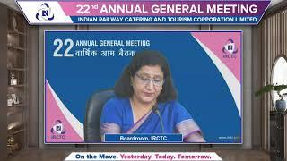 IRCTC Ltd. AGM 2021 | IRCTC Annual General Meeting FY 20-21