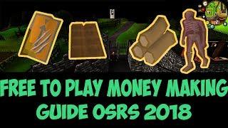 OSRS Free to play money making guide 2018