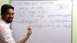 RC PHASE SHIFT OSCILLATOR || electronic circuit analysis || ushendra's engineering tutorials