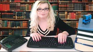 Relaxing Library Roleplay - Soft Spoken ASMR