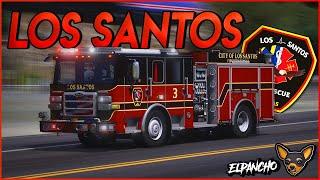 FiveM | LOS SANTOS FIRE DEPARTMENT SHOWCASE VIDEO | ElPancho Designs