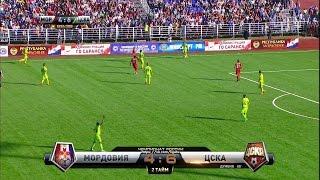 Seydou Doumbia's goal. FC Mordovia vs CSKA | RPL 2015/16