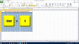 Fill Colors, Patterns and Gradients to Cells in Excel