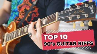 Top 10 Guitar Riffs Of Each Decade: 90's