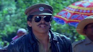 Upendra Comes To Arrest Kashinath Comedy Scene | Shhh Kannada Movie | Bank Janardhan, Kumar Govind