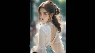 Ai ArtㅣA Korean woman in a dressㅣ#Seaartai