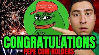 PEPE COIN - ARE YOU SEEING WHAT'S HAPPENING?
