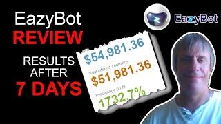 Eazybot Review - Results Using Auto Compounding Crypto Bot