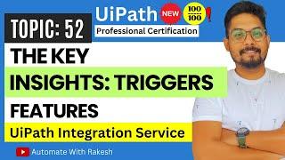 Key Insights: Triggers in UiPath Integration Service