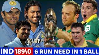 INDIA VS SOUTH AFRICA 4TH ODI 2005 | FULL MATCH HIGHLIGHTS | IND VS SA MOST SHOCKING EVER