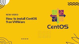 How to install centOS 9 on VMWare